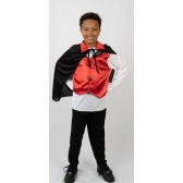 Fantasia Vampiro Vermelho Infantil Florecida - Fantasias Infantis