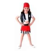 Fantasia Piratinha Infantil Sulamericana - Fantasias Infantis