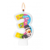 Vela Numeral Mundo Bita Regina Festas - Temas Infantis