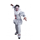 Fantasia Halloween Palhaço do Medo Adulto Anjo - Fantasias Masculinas