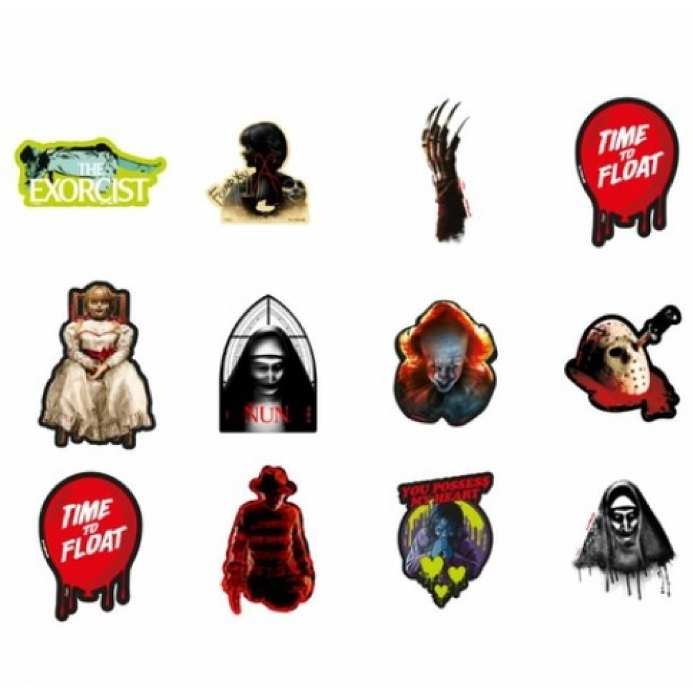 Mini Personagem Horror c/12 Regina Festas - Halloween