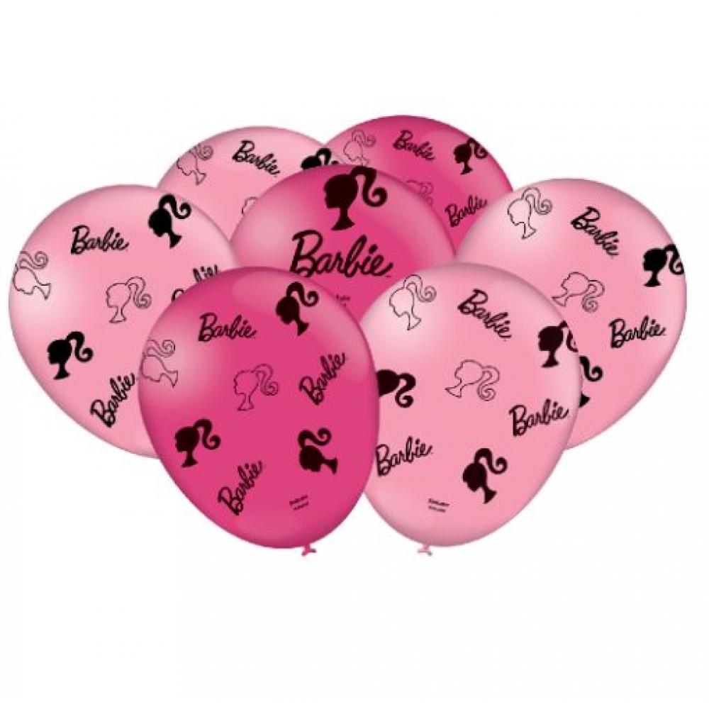 Balão Especial 9 Barbie c/25 Festcolor - Temas Infantis