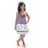 Fantasia Marinheira Infantil Anjo - Fantasias Infantis