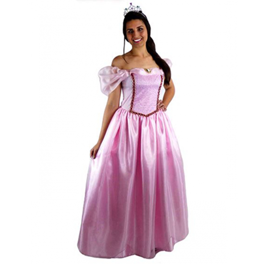 Fantasia Pink Princess Adulto Masquerade - Fantasias Adultos