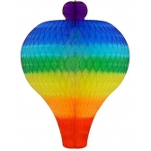 Balão de Papel Carrapeta Arco Íris 680mm Girotoy - Decoração de papel