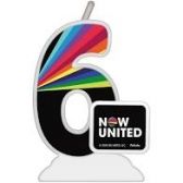 Vela Numeral 6 Now United Festcolor - Temas Infantis Festcolor