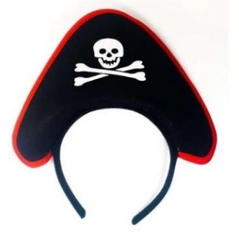 Tiara Chapéu Pirata