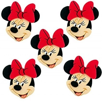 Mini Carinhas E.V.A  Minnie c/6 Piffer