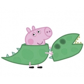 Mini Painel impresso E.V.A George Pig - Peppa Pig Piffer