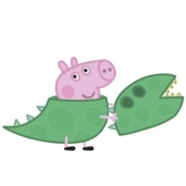 Mini Painel impresso E.V.A George Pig - Peppa Pig Piffer - Temas Infantis