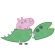 Mini Painel impresso E.V.A George Pig - Peppa Pig Piffer - Temas Infantis