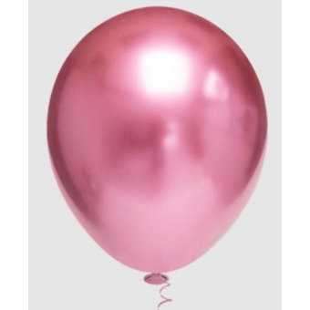 Balão 9 Platino Rosa c/25 Pic Pic