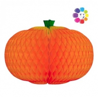Enfeite Abóbora Halloween de Papel 420cm Girotoy