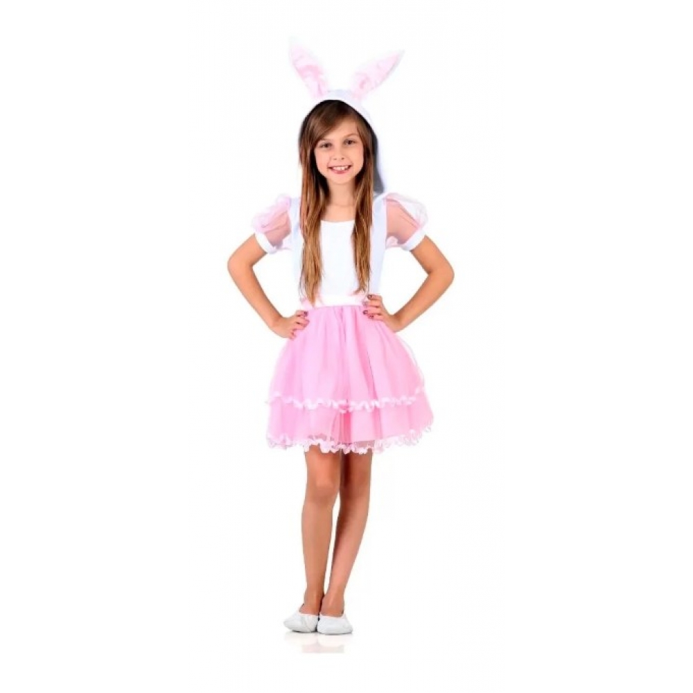Fantasia Coelhinha Vestido Infantil Sulamericana - Fantasias Infantis