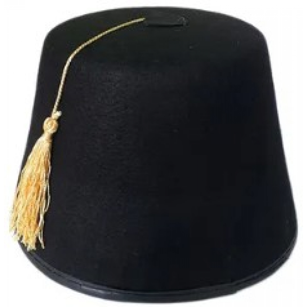 Chapéu Gênio Feltro Preto - Acessórios para fantasia