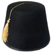 Chapéu Gênio Feltro Preto - Acessórios para fantasia