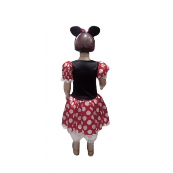 Fantasia Ratinha Minnie Infantil Tom Sobre Tom - Fantasias Infantis