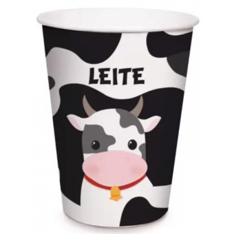 Copo 240ml Fazendinha c/8 Cromus