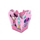 Cachepot Minnie Rosa c/8 Regina Festas - Temas Infantis