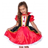 Fantasia Rainha de Copas Infantil Rei Eli Ana - Fantasias Infantis