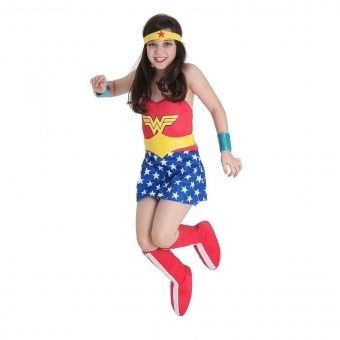 Fantasia Mulher Maravilha Std Infantil Sulamericana