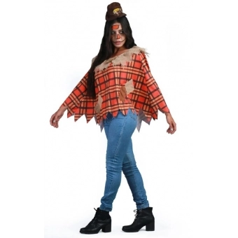 Poncho Espantalho Adulto Sulamericana