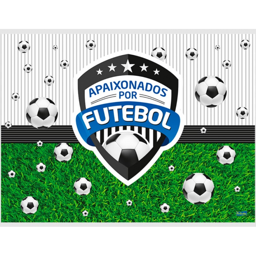 Painel Gigante Apaixonados por Futebol Festcolor - Temas Variados