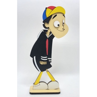 Enfeite De Mesa MDF Quico Turma do Chaves