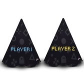 Chapéu Cone Vídeo Game c/8 Junco - Temas Infantis