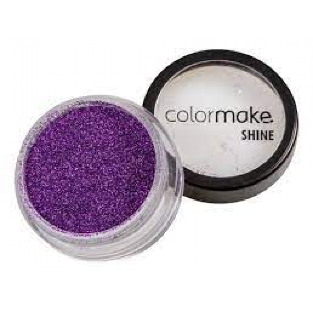 Glitter Shine Extrafino 3g Roxo Colormake - Maquiagem