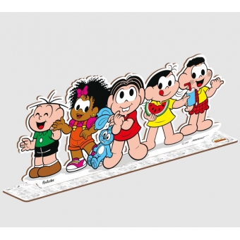 Enfeite De Mesa MDF Turma da Mônica Festcolor