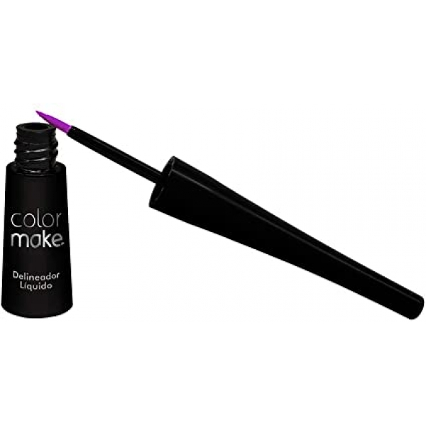 Delineador Líquido 3ml Roxo Colormake - Maquiagem