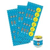 Adesivo Para Lembrancinha Galinha Pintadinha c/36 Festcolor - Temas Infantis