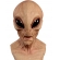 Máscara Látex Alienígena Inteira Importada - Acessórios para fantasia