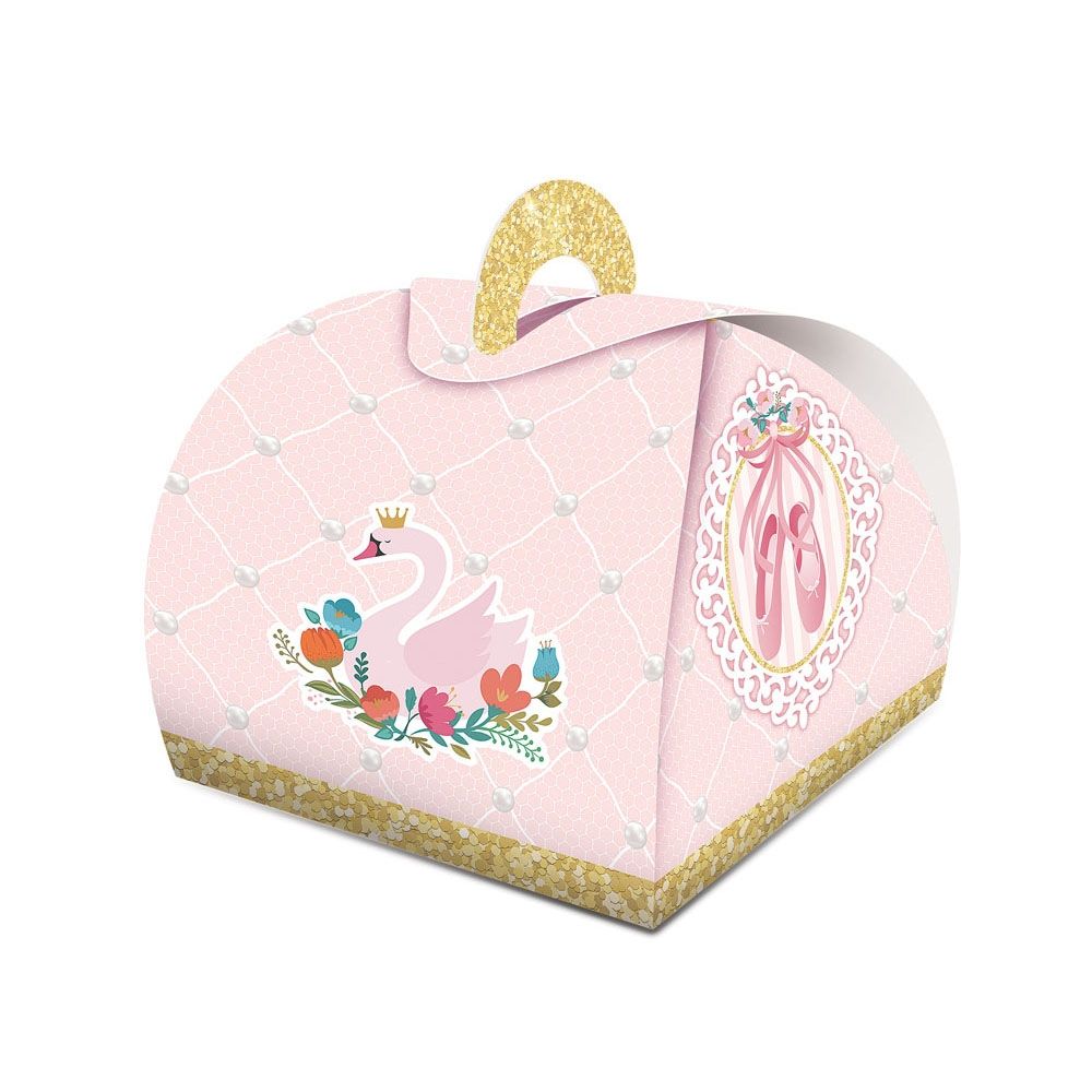 Caixa Valise Bem Casado Bailarina c/12 Junco - Temas Infantis