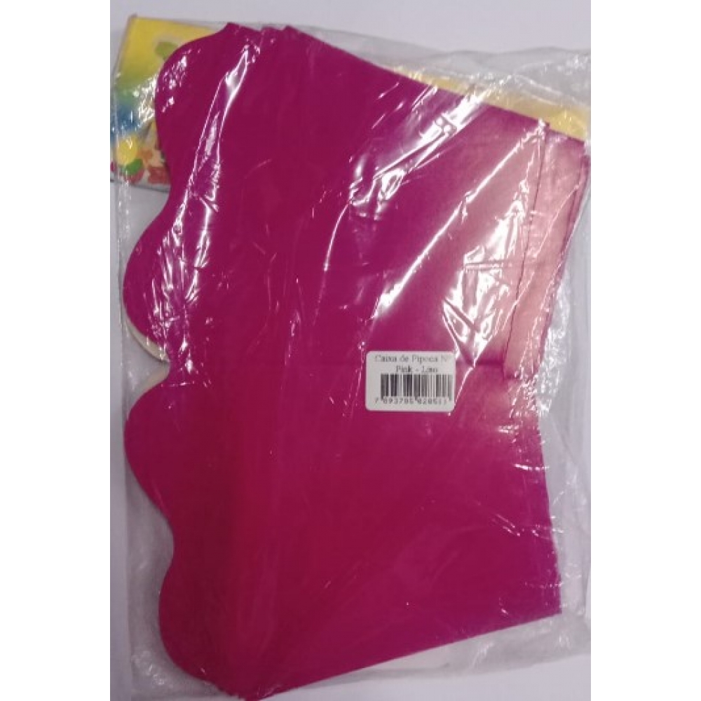Cachepot Liso Pink c/8 Dafesta - Embalagens