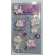 Adesivo 3D Gata Marie Prata c/8 Comercial Wei - Outlet