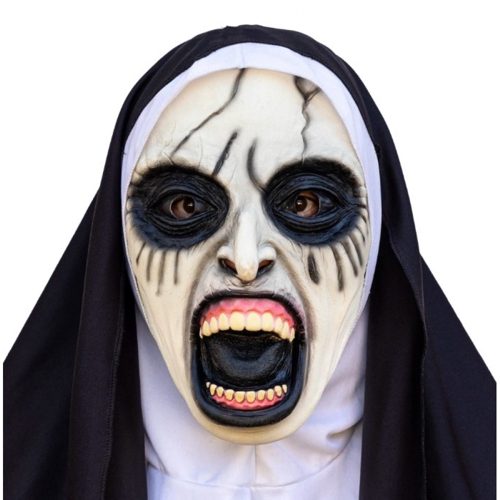 Máscara Freira Capuz Spook - Halloween
