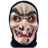 Máscara Látex Bruxa Má Capuz Spook - Máscaras de Terror