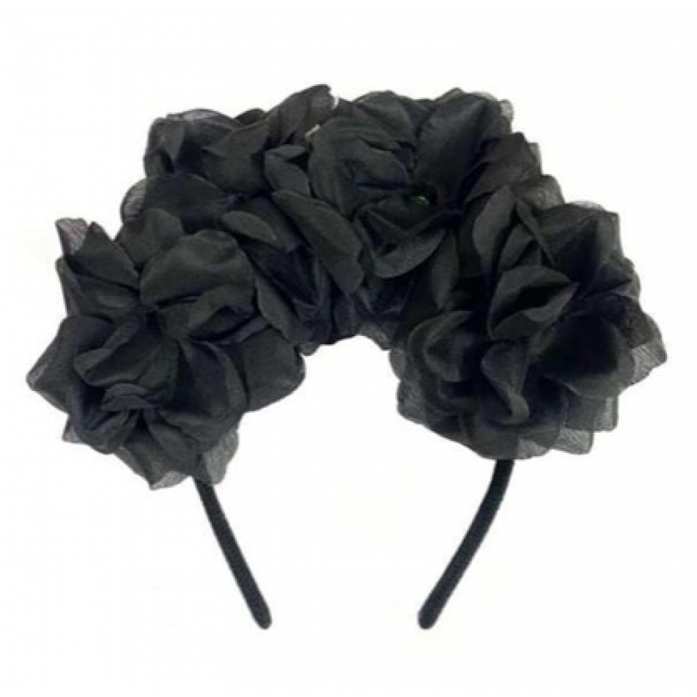 Tiara Halloween Flores - Halloween