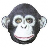 Máscara Látex Chimpanzé Inteira Spook - Máscaras