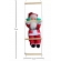 Enfeite Natal Papai Noel na Escada - Natal