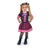 Fantasia Halloween Garota Motociclista Infantil Anjo - Fantasias Infantis
