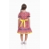 Vestido Junino Infantil Flor Vermelho - Fantasias Juninas