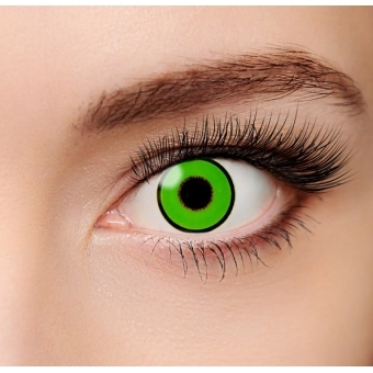 Lente de Contato Crazy Contorno Verde