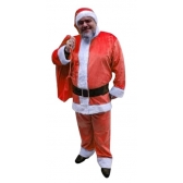 Fantasia Papai Noel Adulto Veludo Luxo - Natal