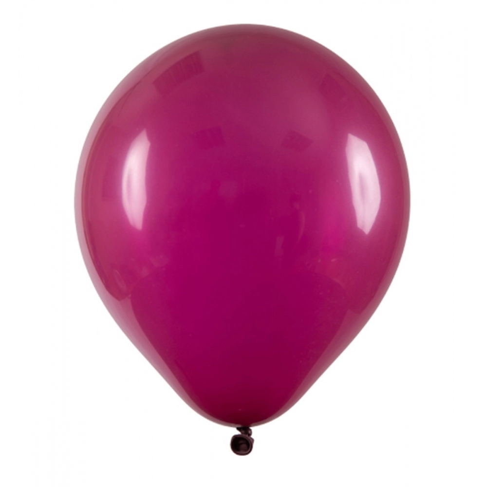 Balão 9 Liso Vinho Tinto c/50 Pic Pic - Balões