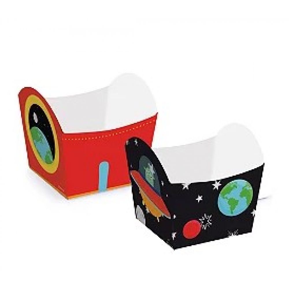 Mini Cachepot Astronauta c/10 Cromus - Temas Infantis