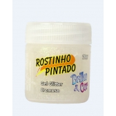 Gel Glitter Cremoso 20gr Pérola Rostinho Pintado - Pintura Facial