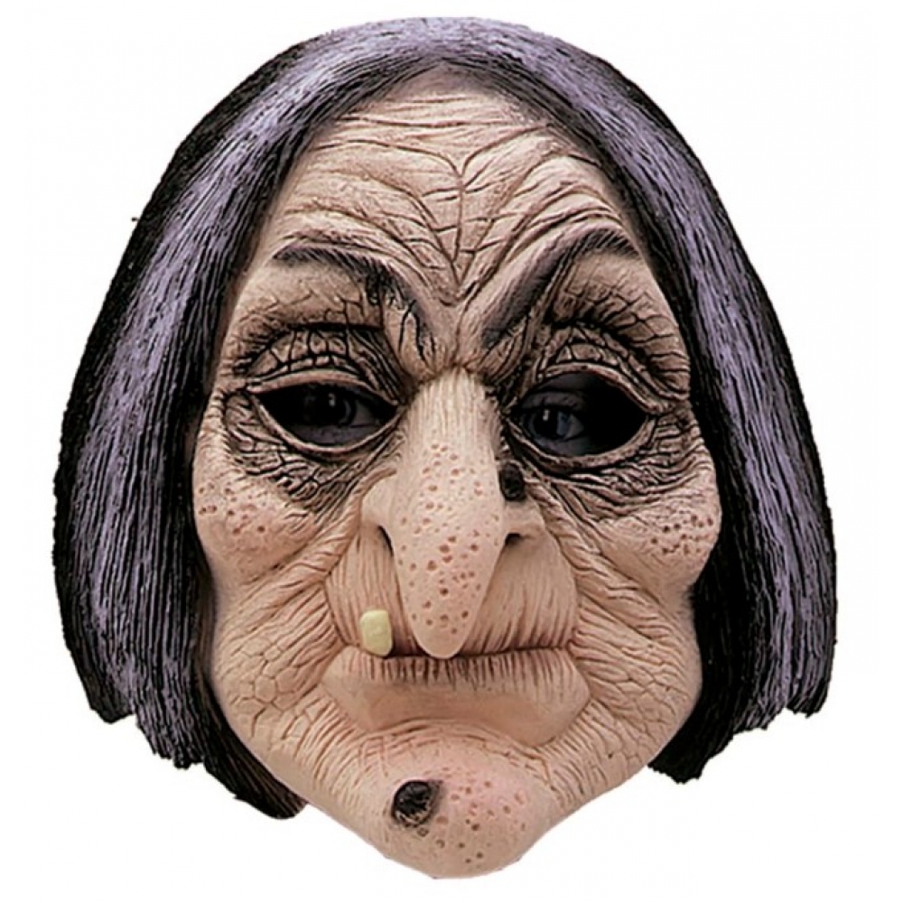Máscara Látex Bruxa Inteira Spook - Máscaras